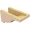 Ekena Millwork 5"W x 10"D x 5"H Wide Asheboro Rough Cedar Woodgrain TimberThane Corbel, Primed Tan CORUR05X10X05ASHRCPR - alternate 2